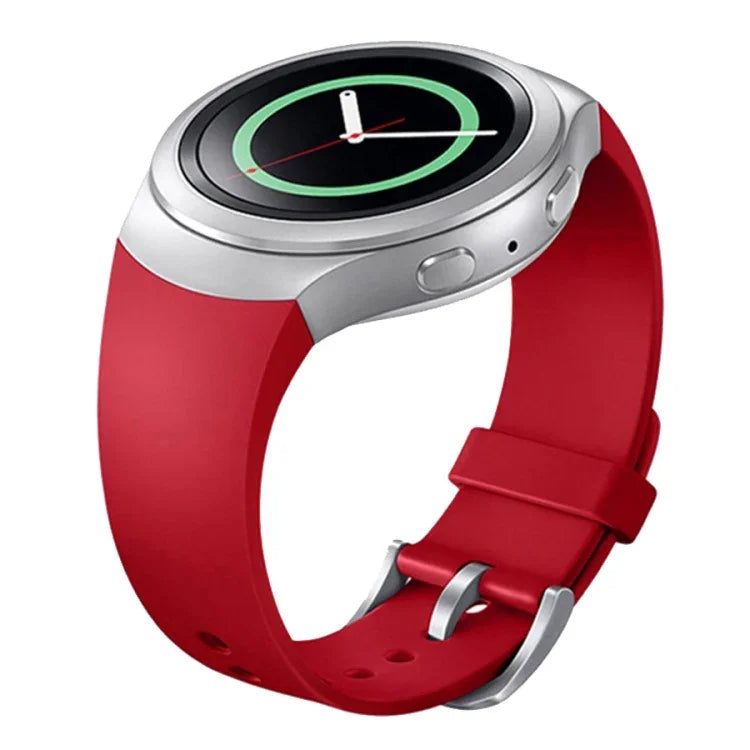 สายรัดนาฬิกาซิลิโคนสีพื้น สำหรับ Samsung Gear S2 Sport / Gear S2