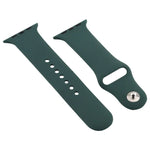 สายซิลิโคนสำหรับ Apple Watch Series 7 41mm / 6 & SE & 5 & 4 40mm / 3 & 2 & 1 38mm, สำหรับ Apple Watch Series 7 41mm / 6 & SE & 5 & 4 40mm / 3 & 2 & 1 38mm