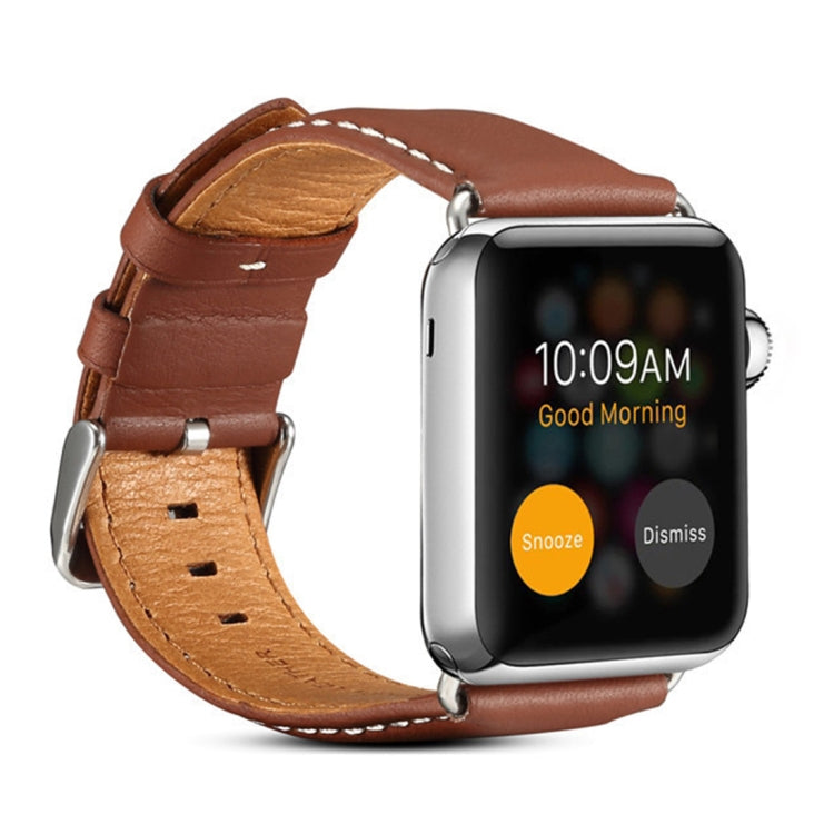 สายหนังนาฬิการถยนต์หรูหราสิ่งแวดล้อม Denior สำหรับ Apple Watch Series 10 ขนาด 42 มม. / 9&8&7 41 มม. / SE 3&SE 2&6&SE&5&4 40 มม. / 3&2&1 38 มม.