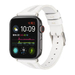 สายหนังรูปตัววีเรียบง่ายสำหรับ Apple Watch Ultra 49มม. และ Watch Ultra 2 49มม. / Series 10 46มม. / 9&8&7 45มม. / SE 3&SE 2&6&SE&5&4 44มม. / 3&2&1 42มม.