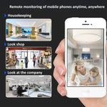 กล้อง IP ไร้สาย YH001 720P HD 1.0 MP, รองรับการมองเห็นในที่มืดด้วยอินฟราเรด / ตรวจจับการเคลื่อนไหว / ควบคุมผ่านแอป, ปลั๊ก AU, YH001 720P