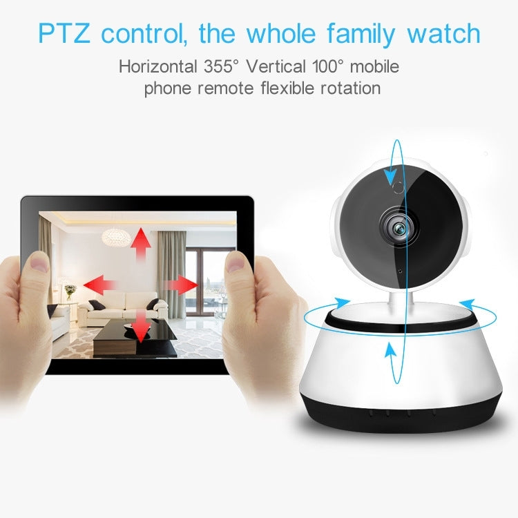 กล้อง IP ไร้สาย YH001 720P HD 1.0 MP, รองรับการมองเห็นในที่มืดด้วยอินฟราเรด / ตรวจจับการเคลื่อนไหว / ควบคุมผ่านแอป, ปลั๊ก AU, YH001 720P