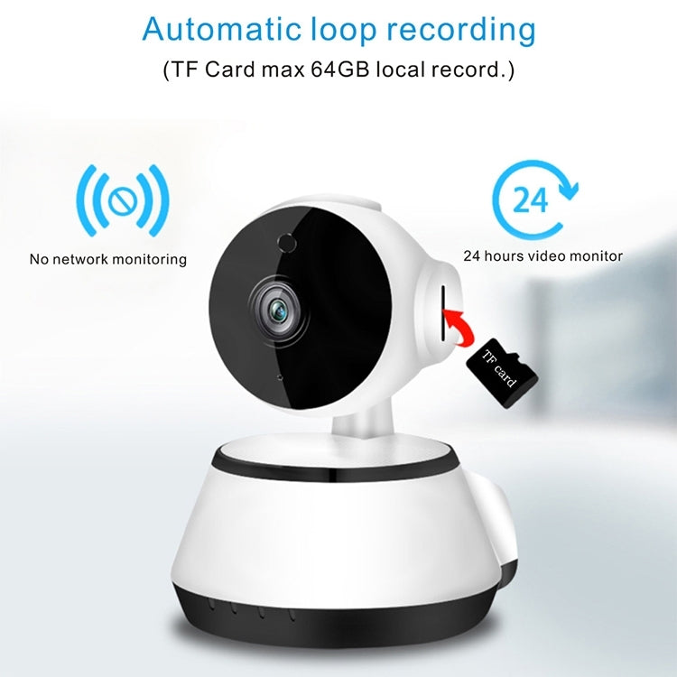 กล้อง IP ไร้สาย YH001 720P HD 1.0 MP, รองรับการมองเห็นในที่มืดด้วยอินฟราเรด / ตรวจจับการเคลื่อนไหว / ควบคุมผ่านแอป, ปลั๊ก AU, YH001 720P