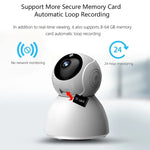 กล้อง IP ไร้สาย 720P HD 1.0 MP รองรับการมองเห็นในที่มืดด้วยอินฟราเรด / ตรวจจับการเคลื่อนไหว / ควบคุมผ่านแอป, ปลั๊ก EU, 720P