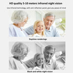 กล้อง IP ไร้สาย 720P HD 1.0 MP รองรับการมองเห็นในที่มืดด้วยอินฟราเรด / ตรวจจับการเคลื่อนไหว / ควบคุมผ่านแอป, ปลั๊ก EU, 720P