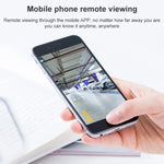 QX2 กล้องอัจฉริยะ WiFi 1080P HD 360 องศา พาโนรามา กลางวันและกลางคืน สีเต็มรูปแบบ กันน้ำ IP66 รองรับการตรวจจับการเคลื่อนไหว / เสียงสองทาง / การ์ด TF, ปลั๊ก US, รุ่น WiFi
