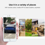 กล้องวงจรปิดโดมกลางแจ้ง QX38 1080P WiFi ความละเอียดสูง, รองรับการมองเห็นในที่มืด & สองทางเสียง & ตรวจจับการเคลื่อนไหว, QX38