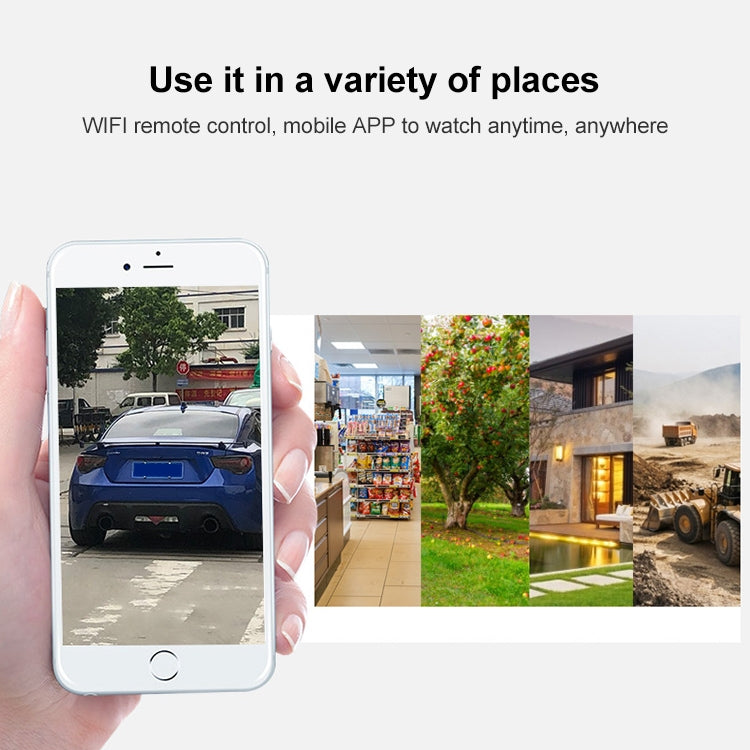 กล้องวงจรปิดโดมกลางแจ้ง QX38 1080P WiFi ความละเอียดสูง, รองรับการมองเห็นในที่มืด & สองทางเสียง & ตรวจจับการเคลื่อนไหว, QX38