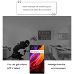 กล้องวงจรปิดสวมใส่อัจฉริยะ CAMSOY C9 HD 1280 x 720P มุมกว้าง 70 องศา ไร้สาย WiFi รองรับการมองเห็นในที่มืดด้วยอินฟราเรด การตรวจจับการเคลื่อนไหว สัญญาณเตือน บันทึกวนซ้ำ และจับภาพตามเวลา C9