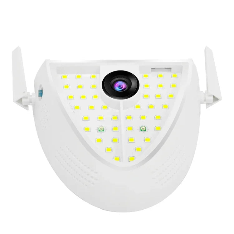 กล้องไฟสวนอัจฉริยะ DP16 2.0 ล้านพิกเซล 42 ดวง LED, รองรับการตรวจจับการเคลื่อนไหว / มองเห็นในที่มืด / สื่อสารด้วยเสียง / การ์ด TF, ปลั๊ก AU, DP16