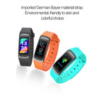 SMA-B3 สายรัดข้อมือสมาร์ทบลูทูธ ฟิตเนส หน้าจอ 0.96 นิ้ว กันน้ำระดับ IP67 รองรับการติดตามกิจกรรม / ตรวจวัดอัตราการเต้นของหัวใจ / ตรวจวัดความดันโลหิต / ถ่ายภาพระยะไกล SMA-B3 สีส้ม, SMA-B3 สีเขียว, SMA-B3 สีน้ำเงิน, SMA-B3 สีดำ