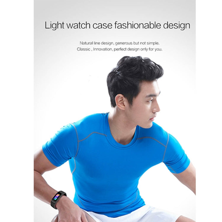 SMA-B3 สายรัดข้อมือสมาร์ทบลูทูธ ฟิตเนส หน้าจอ 0.96 นิ้ว กันน้ำระดับ IP67 รองรับการติดตามกิจกรรม / ตรวจวัดอัตราการเต้นของหัวใจ / ตรวจวัดความดันโลหิต / ถ่ายภาพระยะไกล SMA-B3 สีส้ม, SMA-B3 สีเขียว, SMA-B3 สีน้ำเงิน, SMA-B3 สีดำ
