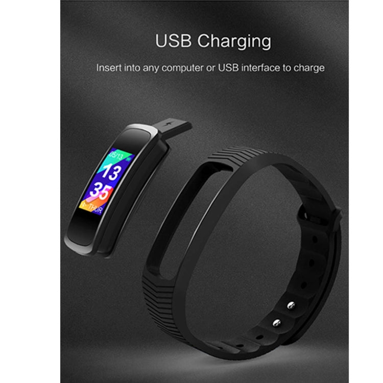 SMA-B3 สายรัดข้อมือสมาร์ทบลูทูธ ฟิตเนส หน้าจอ 0.96 นิ้ว กันน้ำระดับ IP67 รองรับการติดตามกิจกรรม / ตรวจวัดอัตราการเต้นของหัวใจ / ตรวจวัดความดันโลหิต / ถ่ายภาพระยะไกล SMA-B3 สีส้ม, SMA-B3 สีเขียว, SMA-B3 สีน้ำเงิน, SMA-B3 สีดำ