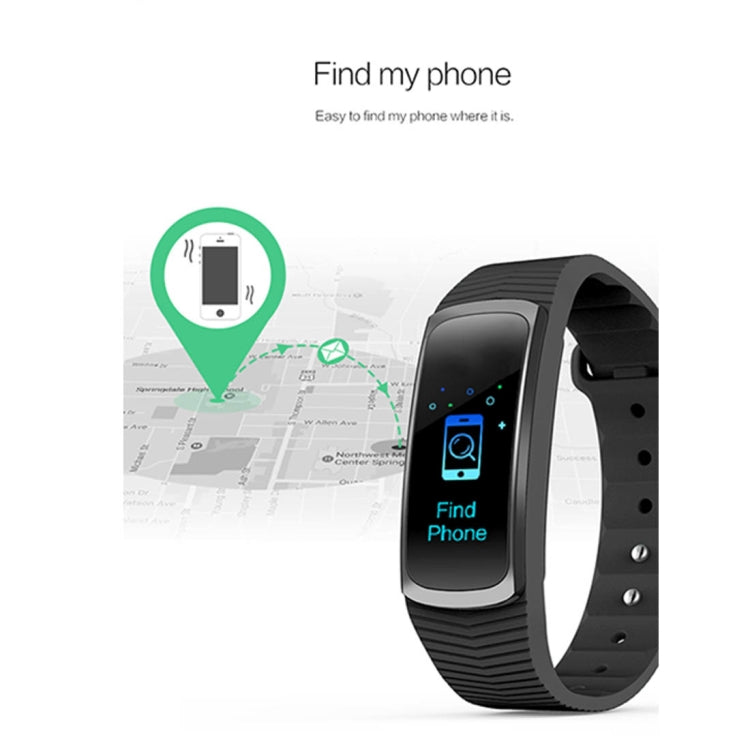 SMA-B3 สายรัดข้อมือสมาร์ทบลูทูธ ฟิตเนส หน้าจอ 0.96 นิ้ว กันน้ำระดับ IP67 รองรับการติดตามกิจกรรม / ตรวจวัดอัตราการเต้นของหัวใจ / ตรวจวัดความดันโลหิต / ถ่ายภาพระยะไกล SMA-B3 สีส้ม, SMA-B3 สีเขียว, SMA-B3 สีน้ำเงิน, SMA-B3 สีดำ