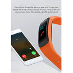 SMA-B3 สายรัดข้อมือสมาร์ทบลูทูธ ฟิตเนส หน้าจอ 0.96 นิ้ว กันน้ำระดับ IP67 รองรับการติดตามกิจกรรม / ตรวจวัดอัตราการเต้นของหัวใจ / ตรวจวัดความดันโลหิต / ถ่ายภาพระยะไกล SMA-B3 สีส้ม, SMA-B3 สีเขียว, SMA-B3 สีน้ำเงิน, SMA-B3 สีดำ