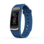 SMA-B3 สายรัดข้อมือสมาร์ทบลูทูธ ฟิตเนส หน้าจอ 0.96 นิ้ว กันน้ำระดับ IP67 รองรับการติดตามกิจกรรม / ตรวจวัดอัตราการเต้นของหัวใจ / ตรวจวัดความดันโลหิต / ถ่ายภาพระยะไกล SMA-B3 สีส้ม, SMA-B3 สีเขียว, SMA-B3 สีน้ำเงิน, SMA-B3 สีดำ