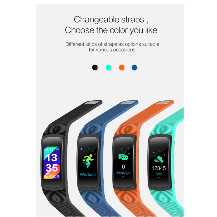 SMA-B3 สายรัดข้อมือสมาร์ทบลูทูธ ฟิตเนส หน้าจอ 0.96 นิ้ว กันน้ำระดับ IP67 รองรับการติดตามกิจกรรม / ตรวจวัดอัตราการเต้นของหัวใจ / ตรวจวัดความดันโลหิต / ถ่ายภาพระยะไกล SMA-B3 สีส้ม, SMA-B3 สีเขียว, SMA-B3 สีน้ำเงิน, SMA-B3 สีดำ