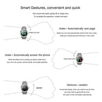 นาฬิกาอัจฉริยะ Bluetooth หน้าจอสัมผัสสีขนาด 1.28 นิ้ว SMA-Round กันน้ำ รองรับการควบคุมด้วยเสียง / ตรวจวัดอัตราการเต้นของหัวใจ / ติดตามการนอนหลับ / กล้อง Bluetooth, ใช้งานได้กับระบบ Android และ iOS, SMA-Round/สายหนังสีส้ม, SMA-Round/สายหนังสีเงิน