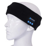 ผ้าคาดหัวกีฬา Bluetooth แบบไร้สายพร้อมไมโครโฟน สำหรับ iPhone / Samsung และอุปกรณ์ Bluetooth อื่นๆ