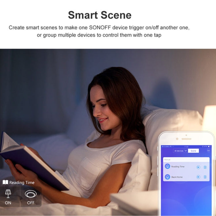 สวิตช์ผนังแบบสัมผัส Sonoff T2 ขนาด 86 มม. แผงกระจกนิรภัย สำหรับสมาร์ทโฮม รองรับ Alexa และ Google Home แรงดันไฟฟ้า AC 100V-240V ปลั๊ก EU ขนาด 86 มม.