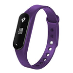 CHIGU C6 0.69 inch OLED Display Bluetooth Smart Bracelet, Support Heart Rate Monitor / Pedometer / Calls Remind / Sleep Monitor / Sedentary Reminder / Alarm / Anti-lost, Compatible with Android and iOS Phones, CHIGU C6 Blue, CHIGU C6 Baby Purple       ...