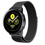 สายนาฬิกาตาข่ายสแตนเลสแม่เหล็ก Milanis สำหรับ Galaxy Watch Active ขนาด 20 มม.