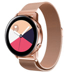 สายนาฬิกาตาข่ายสแตนเลสแม่เหล็ก Milanis สำหรับ Galaxy Watch Active ขนาด 20 มม.