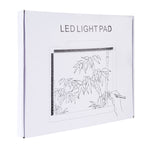 แผ่นไฟวาดภาพ LED ขนาด A4-19 กำลังไฟ 6.5W ปรับความสว่างได้ 3 ระดับ พร้อมสาย USB