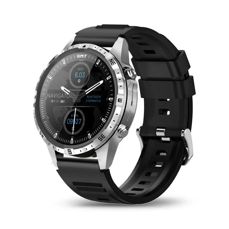 นาฬิกาอัจฉริยะ HAMTOD GT45 ขนาด 1.6 นิ้ว กันน้ำ รองรับการโทร Bluetooth / วัดอัตราการเต้นหัวใจ / ตรวจวัดออกซิเจนในเลือด