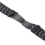 สำหรับ Samsung Gear S2 Classic นาฬิกาอัจฉริยะหัวเข็มขัดผีเสื้อสแตนเลส 3 เม็ด