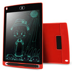 แท็บเล็ตเขียน LCD แบบพกพาขนาด 8.5 นิ้ว สำหรับวาดภาพ กราฟฟิตี แผ่นเขียนอิเล็กทรอนิกส์ แผ่นข้อความ แผ่นร่าง พร้อมปากกาเขียน สีดำ 8.5 นิ้ว, สีเขียว 8.5 นิ้ว, สีน้ำเงิน 8.5 นิ้ว, สีแดง 8.5 นิ้ว, สีขาว 8.5 นิ้ว