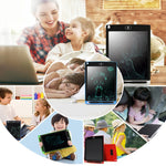 แท็บเล็ตเขียน LCD แบบพกพาขนาด 8.5 นิ้ว สำหรับวาดภาพ กราฟฟิตี แผ่นเขียนอิเล็กทรอนิกส์ แผ่นข้อความ แผ่นร่าง พร้อมปากกาเขียน สีดำ 8.5 นิ้ว, สีเขียว 8.5 นิ้ว, สีน้ำเงิน 8.5 นิ้ว, สีแดง 8.5 นิ้ว, สีขาว 8.5 นิ้ว