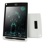 แท็บเล็ตเขียน LCD แบบพกพาขนาด 8.5 นิ้ว สำหรับวาดภาพ กราฟฟิตี แผ่นเขียนอิเล็กทรอนิกส์ แผ่นข้อความ แผ่นร่าง พร้อมปากกาเขียน สีดำ 8.5 นิ้ว, สีเขียว 8.5 นิ้ว, สีน้ำเงิน 8.5 นิ้ว, สีแดง 8.5 นิ้ว, สีขาว 8.5 นิ้ว