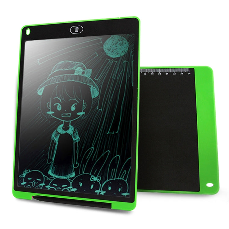 แท็บเล็ตเขียน LCD แบบพกพาขนาด 12 นิ้ว สำหรับวาดภาพ กราฟฟิตี แผ่นเขียนอิเล็กทรอนิกส์ แผ่นข้อความ แผ่นร่าง พร้อมปากกาเขียน สีดำ 12 นิ้ว, สีเขียว 12 นิ้ว, สีน้ำเงิน 12 นิ้ว, สีแดง 12 นิ้ว, สีขาว 12 นิ้ว