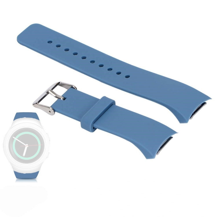 สายรัดนาฬิกาสีพื้น สำหรับ Galaxy Gear S2 R720