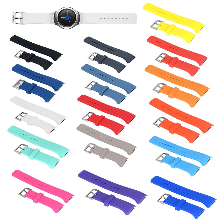 สายรัดนาฬิกาสีพื้น สำหรับ Galaxy Gear S2 R720