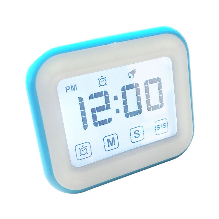 นาฬิกาจับเวลาครัวดิจิตอล หน้าจอสัมผัส LCD ขนาดใหญ่ พร้อมไฟกลางคืน สำหรับทำอาหารและอบขนม