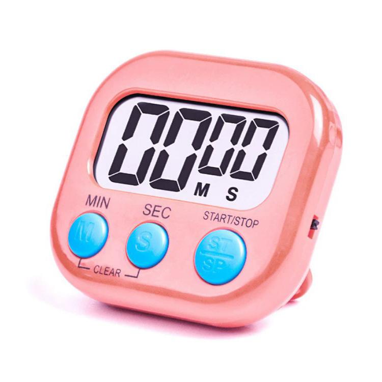 นาฬิกาจับเวลาครัวดิจิทัล พร้อมเสียงเตือน แม่เหล็กด้านหลัง พร้อมจอ LCD สำหรับทำอาหาร อบ กีฬา เกม และสำนักงาน, HX103-2, 118