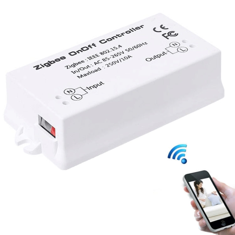 ตัวควบคุมสวิตช์ไร้สายสมาร์ท Zigbee IEEE 802.15.4 85-265V 50-60Hz