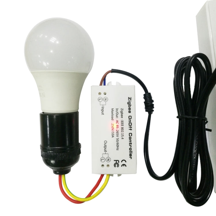 ตัวควบคุมสวิตช์ไร้สายสมาร์ท Zigbee IEEE 802.15.4 85-265V 50-60Hz
