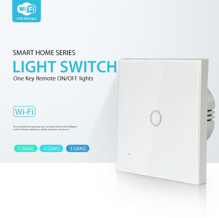 NEO NAS-SC01W สวิตช์ควบคุมไฟสมาร์ทไร้สาย WiFi EU 1 ช่อง