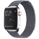 สายรัดนาฬิกา Milanese Loop แบบแม่เหล็กสแตนเลส สำหรับ Apple Watch Series 10 42mm / 9&8&7 41mm / SE 3&SE 2&6&SE&5&4 40mm / 3&2&1 38mm, สำหรับ Apple Watch Series 8&7 41mm / SE 2&6&SE&5&4 40mm / 3&2&1 38mm
