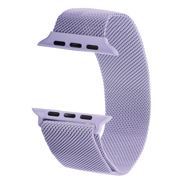สายรัดนาฬิกา Milanese Loop แบบแม่เหล็กสแตนเลส สำหรับ Apple Watch Series 10 42mm / 9&8&7 41mm / SE 3&SE 2&6&SE&5&4 40mm / 3&2&1 38mm, สำหรับ Apple Watch Series 8&7 41mm / SE 2&6&SE&5&4 40mm / 3&2&1 38mm