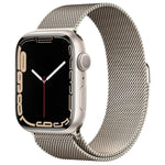 สายรัดนาฬิกา Milanese Loop แบบแม่เหล็กสแตนเลส สำหรับ Apple Watch Series 10 42mm / 9&8&7 41mm / SE 3&SE 2&6&SE&5&4 40mm / 3&2&1 38mm, สำหรับ Apple Watch Series 8&7 41mm / SE 2&6&SE&5&4 40mm / 3&2&1 38mm