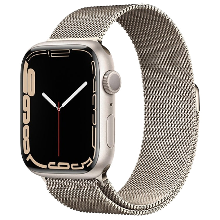 สายรัดนาฬิกา Milanese Loop แบบแม่เหล็กสแตนเลส สำหรับ Apple Watch Ultra 49mm&Watch Ultra 2 49mm / Series 10 46mm / 9&8&7 45mm / SE 3&SE 2&6&SE&5&4 44mm / 3&2&1 42mm, สำหรับ Apple Watch Ultra 49mm / Series 8&7 45mm / SE 2&6&SE&5&4 44mm / 3&2&1 42mm