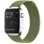 สายรัดนาฬิกา Milanese Loop แบบแม่เหล็กสแตนเลส สำหรับ Apple Watch Ultra 49mm&Watch Ultra 2 49mm / Series 10 46mm / 9&8&7 45mm / SE 3&SE 2&6&SE&5&4 44mm / 3&2&1 42mm, สำหรับ Apple Watch Ultra 49mm / Series 8&7 45mm / SE 2&6&SE&5&4 44mm / 3&2&1 42mm