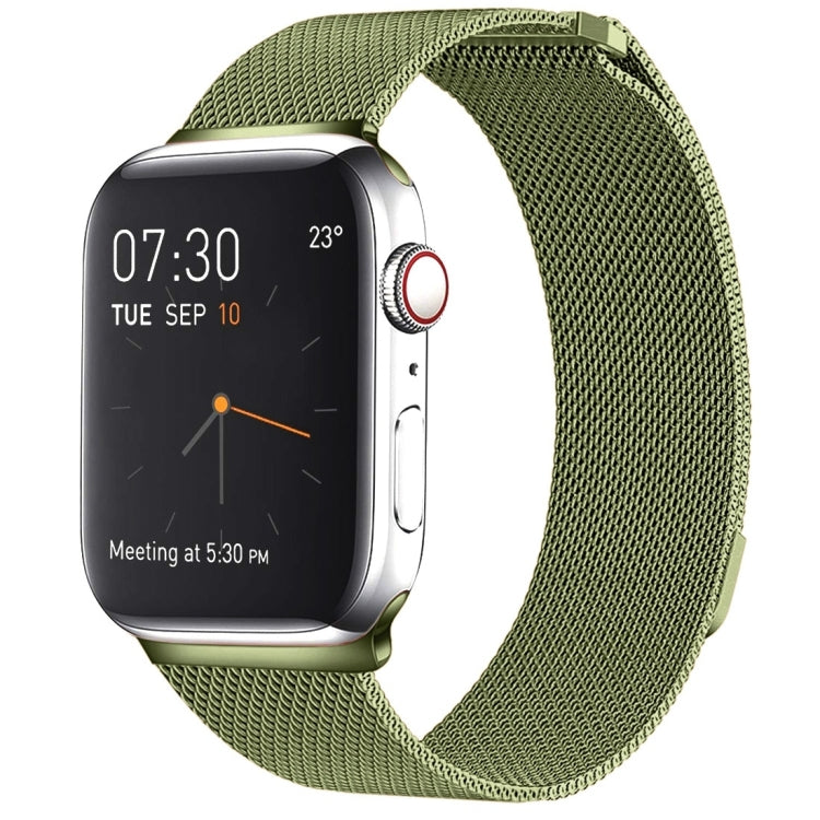 สายรัดนาฬิกา Milanese Loop แบบแม่เหล็กสแตนเลส สำหรับ Apple Watch Ultra 49mm&Watch Ultra 2 49mm / Series 10 46mm / 9&8&7 45mm / SE 3&SE 2&6&SE&5&4 44mm / 3&2&1 42mm, สำหรับ Apple Watch Ultra 49mm / Series 8&7 45mm / SE 2&6&SE&5&4 44mm / 3&2&1 42mm