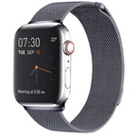 สายรัดนาฬิกา Milanese Loop แบบแม่เหล็กสแตนเลส สำหรับ Apple Watch Ultra 49mm&Watch Ultra 2 49mm / Series 10 46mm / 9&8&7 45mm / SE 3&SE 2&6&SE&5&4 44mm / 3&2&1 42mm, สำหรับ Apple Watch Ultra 49mm / Series 8&7 45mm / SE 2&6&SE&5&4 44mm / 3&2&1 42mm