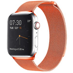 สายรัดนาฬิกา Milanese Loop แบบแม่เหล็กสแตนเลส สำหรับ Apple Watch Ultra 49mm&Watch Ultra 2 49mm / Series 10 46mm / 9&8&7 45mm / SE 3&SE 2&6&SE&5&4 44mm / 3&2&1 42mm, สำหรับ Apple Watch Ultra 49mm / Series 8&7 45mm / SE 2&6&SE&5&4 44mm / 3&2&1 42mm