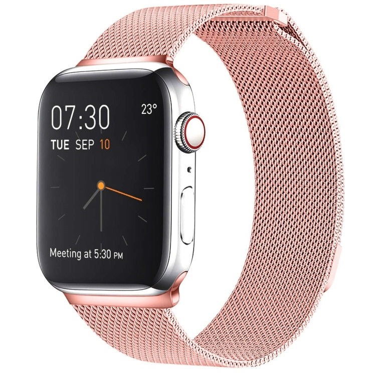 สายรัดนาฬิกา Milanese Loop แบบแม่เหล็กสแตนเลส สำหรับ Apple Watch Ultra 49mm&Watch Ultra 2 49mm / Series 10 46mm / 9&8&7 45mm / SE 3&SE 2&6&SE&5&4 44mm / 3&2&1 42mm, สำหรับ Apple Watch Ultra 49mm / Series 8&7 45mm / SE 2&6&SE&5&4 44mm / 3&2&1 42mm